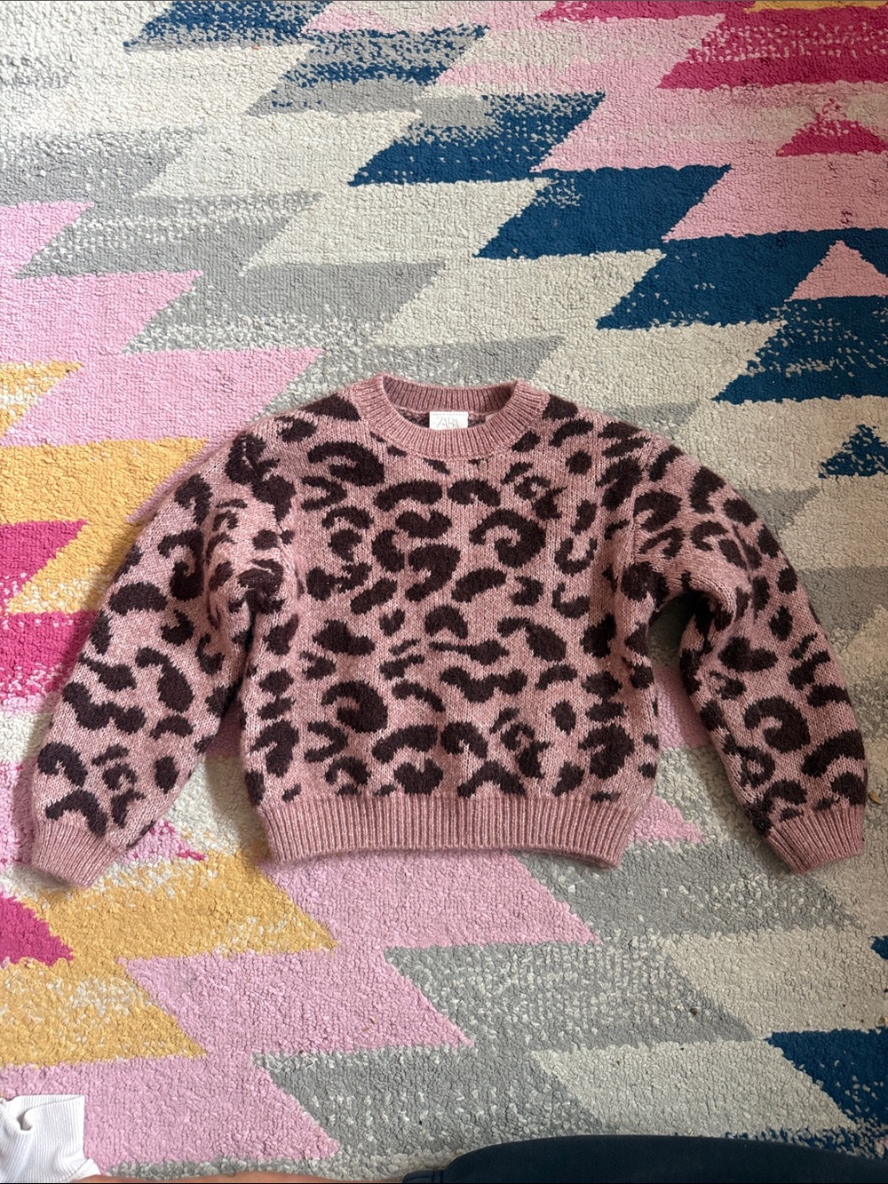 ZARA Leopard Sweater